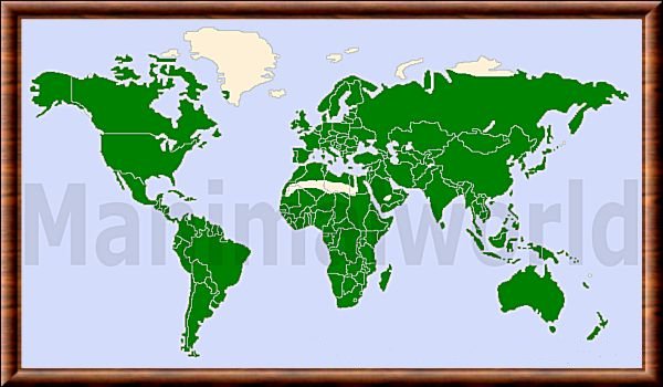 Accipitridae range map