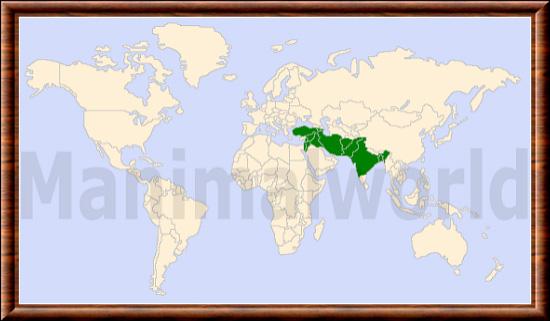 Canis lupus pallipes repartition