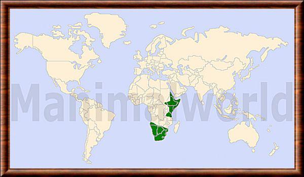 Canis mesomelas repartition