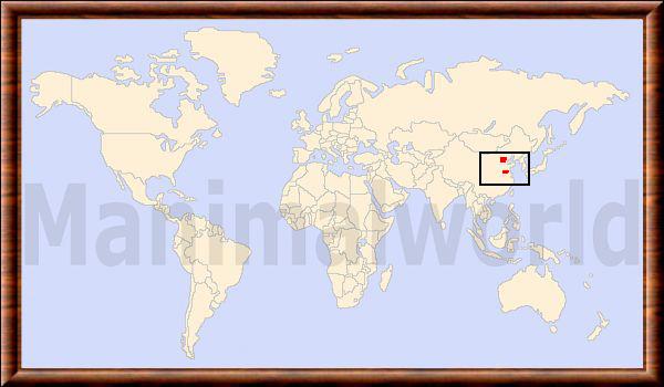 Elaphurus davidianus carte repartition