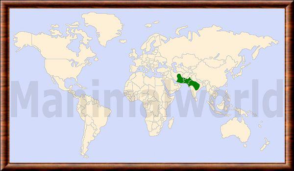 Gazella bennettii repartition