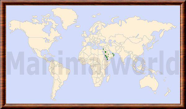 Gazella gazella repartition