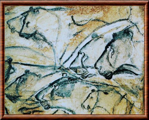 Gravure rupestre grotte de Chauvet
