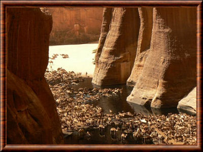 Guelta d'Archeï au Tchad