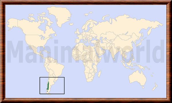 Hippocamelus bisulcus carte repartition