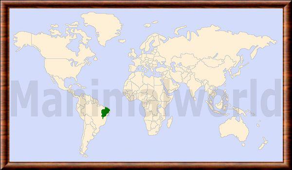 Kerodon rupestris carte repartition