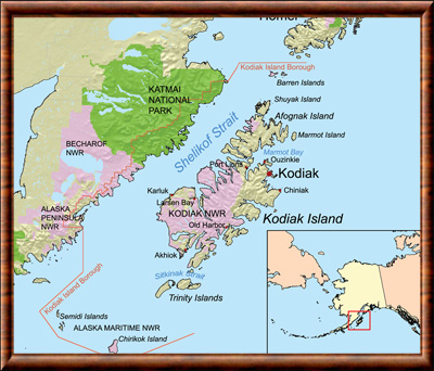 île Kodiak