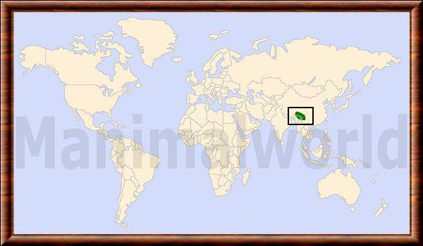 Naemorhedus baileyi repartition