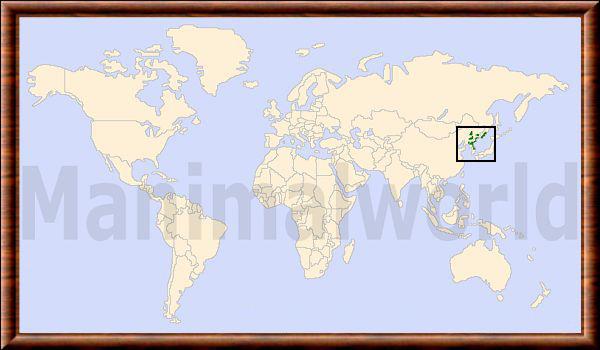 Naemorhedus caudatus repartition