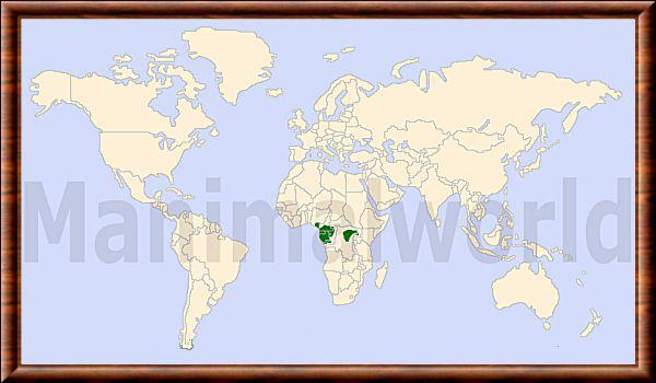 Nesotragus batesi repartition