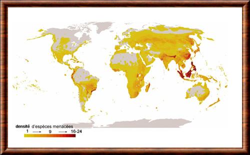 Oiseaux repartition