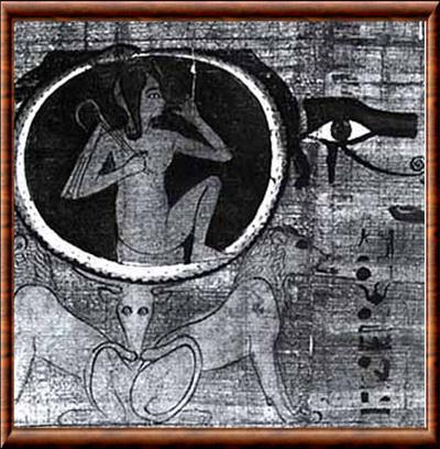 Ouroboros Papyrus Dama Heroub