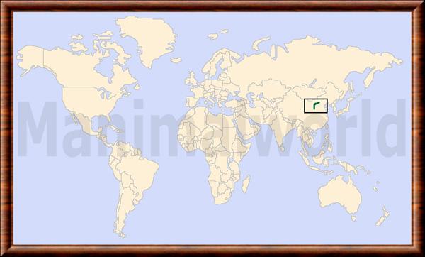 Panthera pardus japonensis repartition