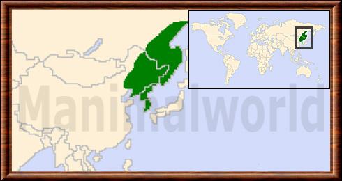 Panthera tigris altaica repartition