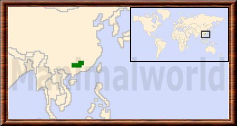 Panthera tigris amoyensis repartition