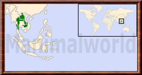 Panthera tigris corbetti repartition