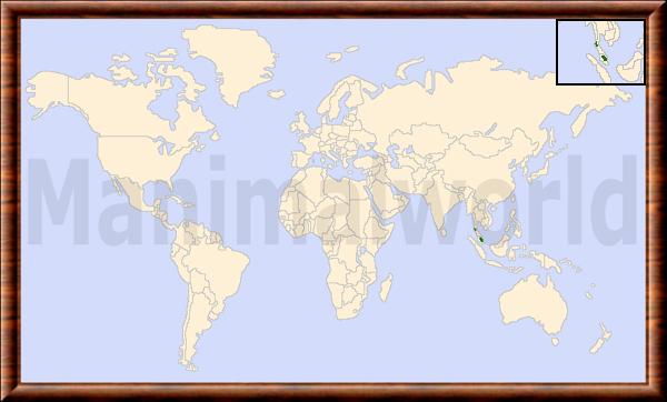 Panthera tigris jacksoni repartition