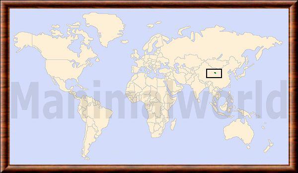 Procapra przewalskii repartition