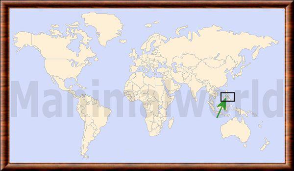 Rusa alfredi carte repartition