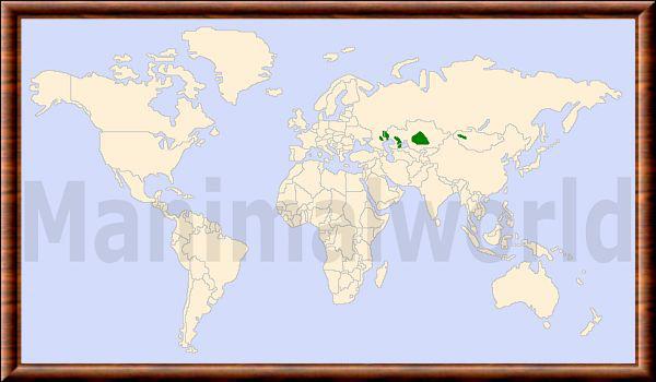 Saiga tatarica repartition