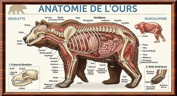 Ursidae anatomie